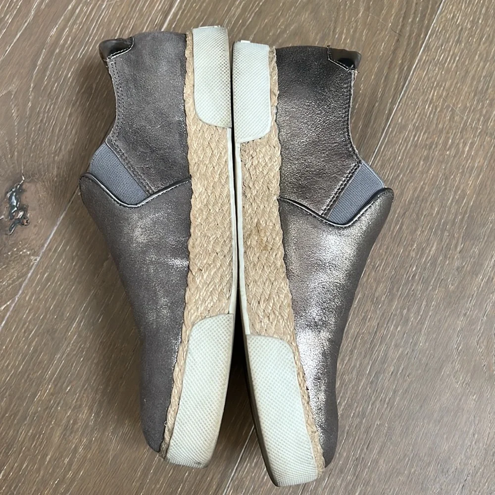 Sam Edelman Miles Metallic Flat Slip On Shoes - Picture 4 of 8